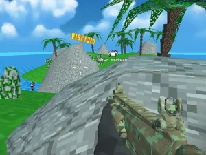 Blocky Combat SWAT Zombie image