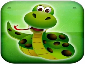 snake eat food game  image