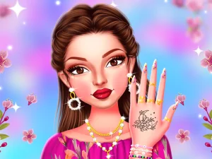 Celebrity Spring Manicure Design image