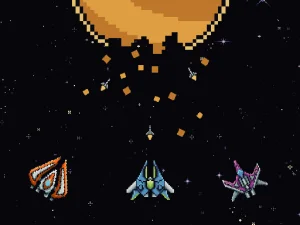 Galactic Pixel Storm image