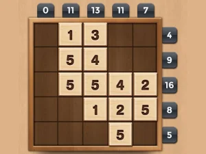 TENX - Wooden Number Puzzle Game image