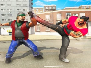 Body Builder Ring Fighting image