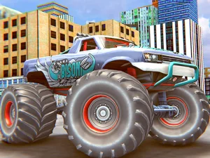 Monster Truck Stunt Driving image