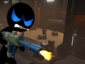 Stickman Armed Assassin Cold Space image
