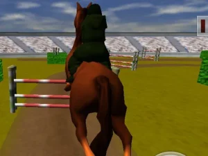 Jumping Horse 3D image