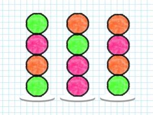 Ball Sort Paper Note image