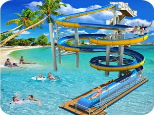 Water Slide Rush Racing image