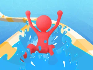 Waterpark Slide Race image