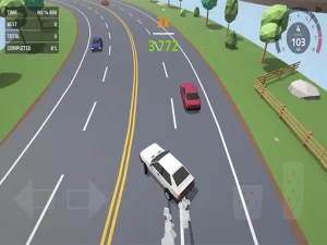 Polygon Drift Endless Racing image