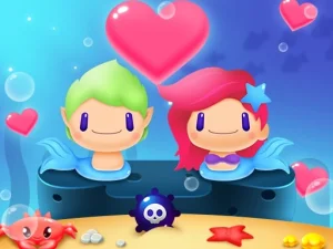 image bg Mermaid My Valentine Crush