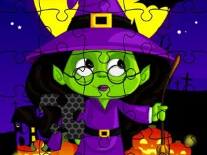 Midnight Halloween Jigsaw image