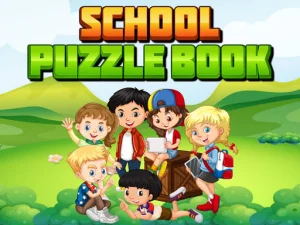 School Puzzle Book image