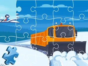 image bg Winter Trucks Jigsaw