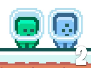 Green and Blue Cuteman 2 image