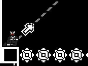 8Bit Black Ropeman image