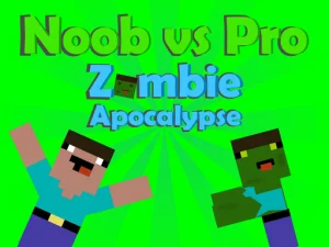 Noob vs Pro Zombi Apocalypse image