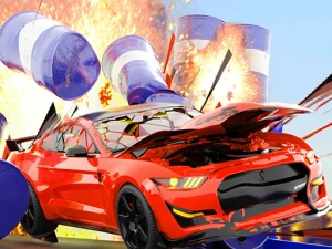 Impossible Car Stunt Races Mega Ramps image