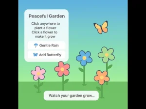 Peaceful Gardening image
