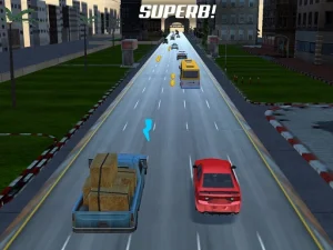 Fast And Crazy Traffic Driving image
