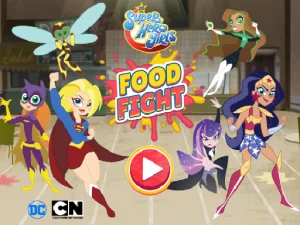 image bg DC Super Hero Girls Fight