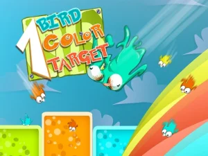 1 bird 1 color 1 target image