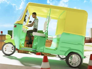 Tuk Tuk Rikshaw Parking image