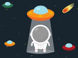 Astronaut vs Aliens image