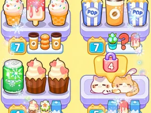Kitten Mart: Goods Match & Clear image