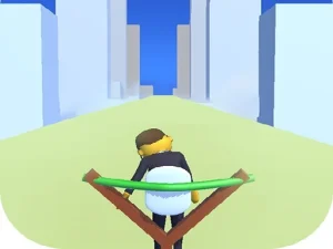 Flying Man 3D image