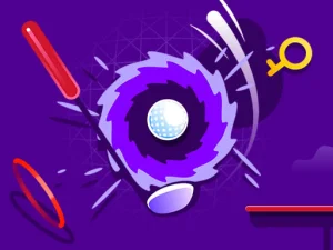 Red Mini Golf image