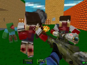 Blocky Combat Swat Zombies 2022 image