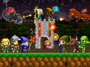 Retro Defenders  Towers War image