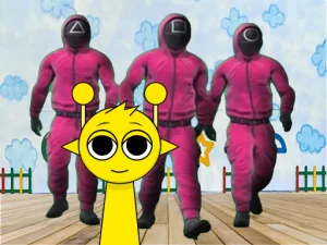 Sprunki in Squid Game Chamber image