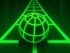Neon Ball Slope image