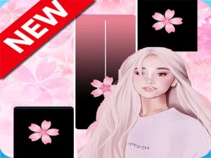Ariana Grande Piano Tiles Pink image
