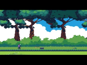 Smoke man runner 2d  image