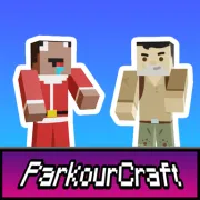 Noob Steve Parkour