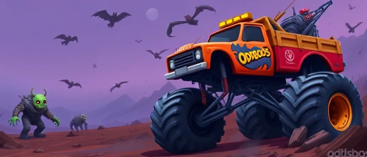 Oddbods Monster Truck Challenge image