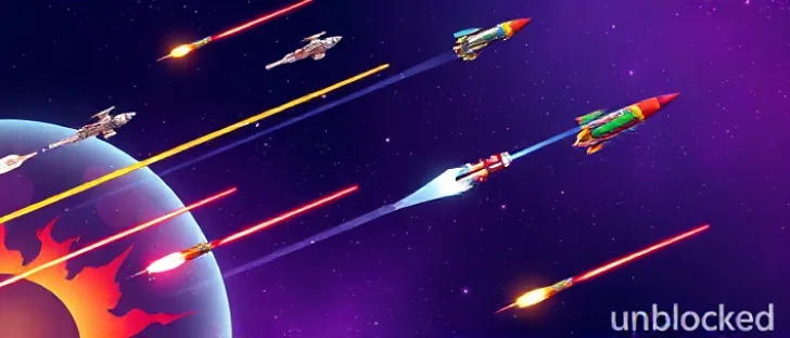Space Fight Simulator Unblocked image