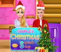 Couple Christmas Squash Soup