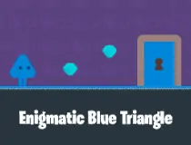 Enigmatic Blue Tri...