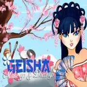 Geisha make up and...