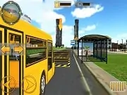 School Bus Driving Simul...