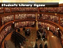 Students Library Jigsaw